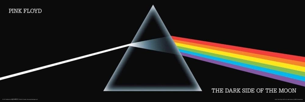 Pink Floyd Dark Side of the Moon Slim Print Poster - 36