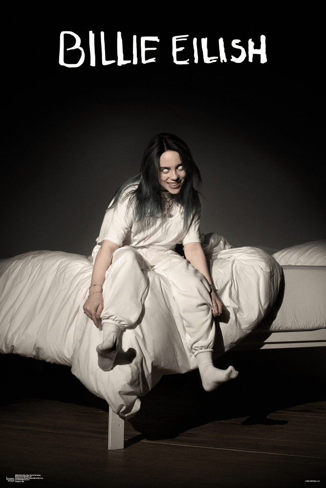 Billie Eilish When We All Fall Asleep Officially Licensed Poster Billie Eilish When We All Fall Asleep Officially Licensed Poster