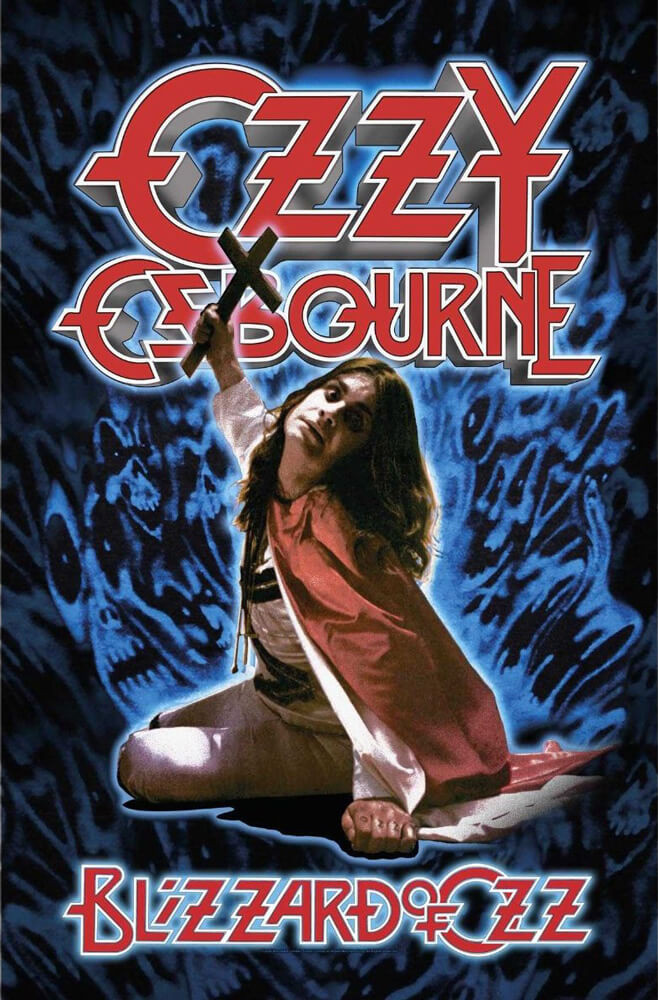 Ozzy Osbourne - Blizzard of Ozz Fabric Poster - 28