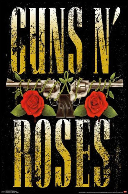 Guns N' Roses - Stacked Logo Poster - 22.375'' x 34''