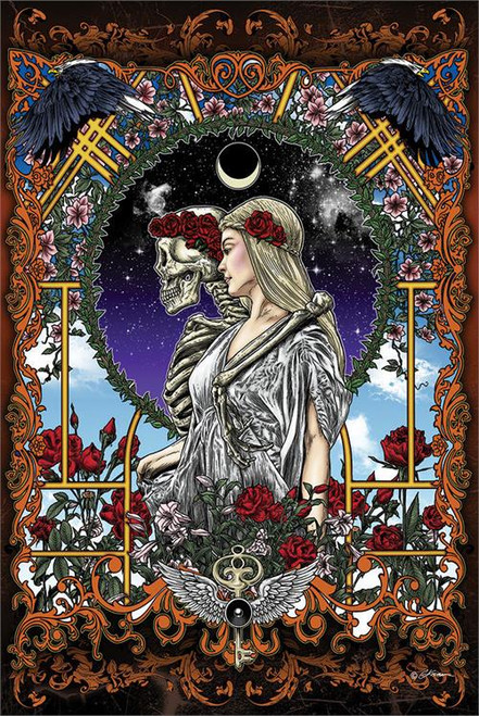 Skeleton Bride Poster - 24" X 36"