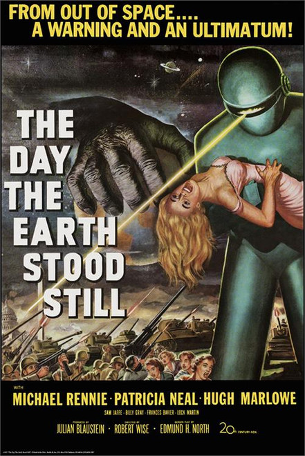 The Day The Earth Stood Still Movie Poster - 24" X 36"