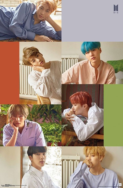 BTS (Bangtan Boys) - Group Poster - 22.375'' x 34''