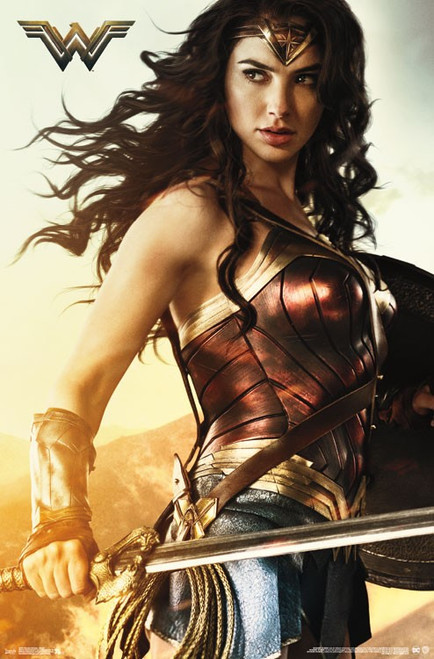 Wonder Woman - Shield Poster - 22.375" x 34"