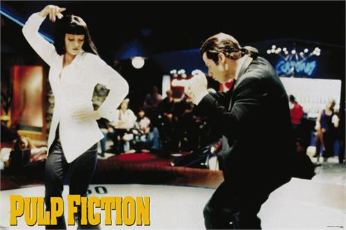 Pulp Fiction - Dance Poster - 36" X 24"