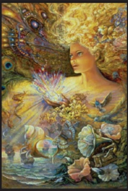 Crystal of Enchantment Fairy   - Josephine Wall - Poster - 24" x 36"