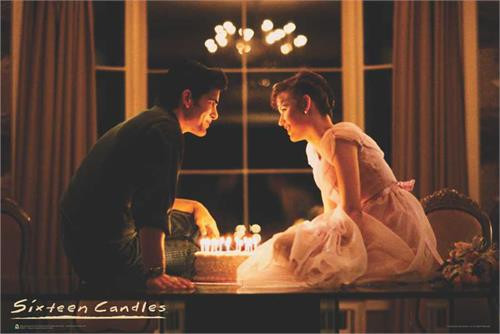 Sixteen Candles "Make a Wish" Movie Poster - 36" X 24"