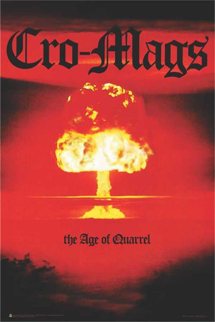 Cro-Mags "The Age of Quarrel" Poster - 24" x 36"