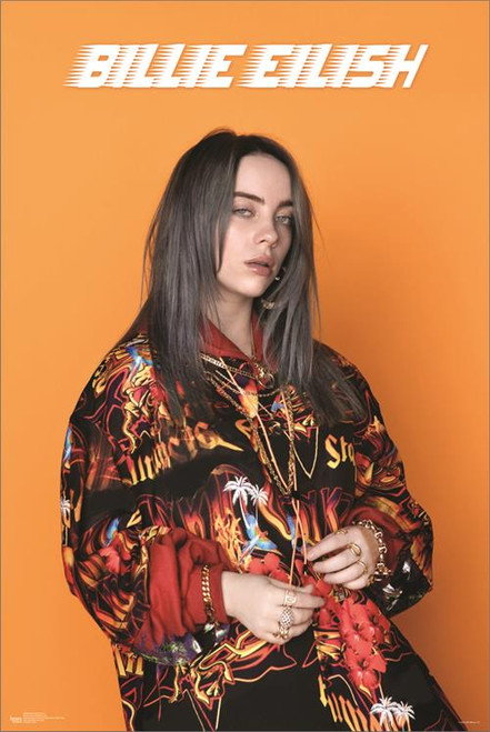 大谷ミュージシャン　ビリーアイリッシュ　ポスター　61cmx91.5cm Billie Eilish: Album Poster (91.5x61cm) Preorder - Merchoid