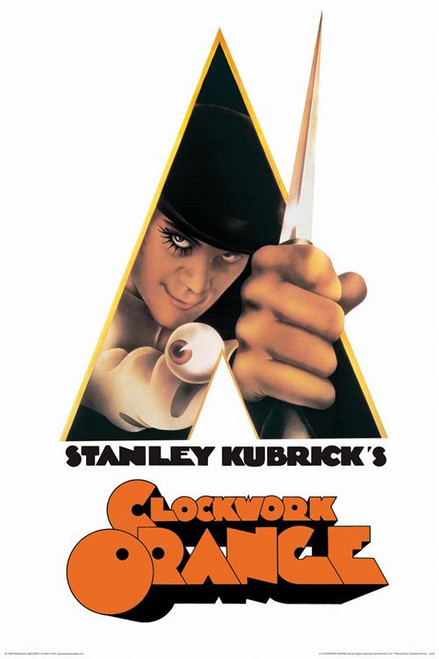 A Clockwork Orange Knife Poster - 24" X 36"