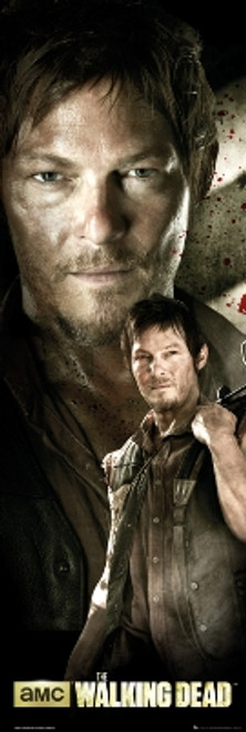 The Walking Dead "Darryl" Door Poster - 21" X 62"