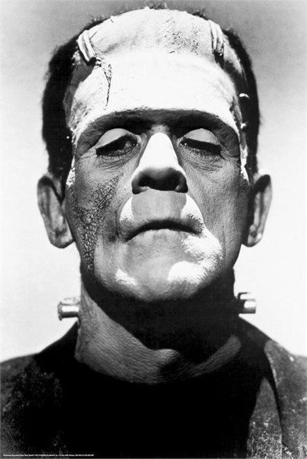 Frankenstein "Boris Karloff" Poster - 24" X 36"