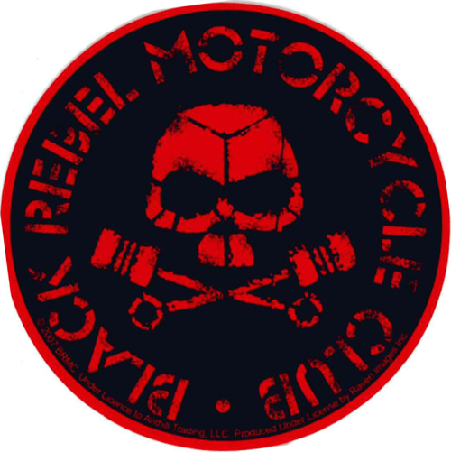 Brmc Red Skull - Sticker - Closeout