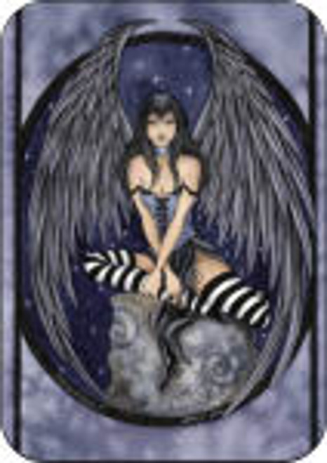 Amy Brown - Midnight  Fairy Large Sticker - 2 1/2" X 3 3/4"