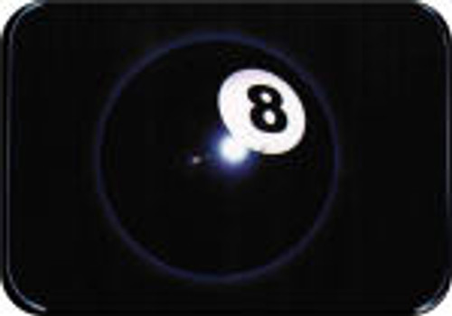 8 Ball- Large Sticker - 2 1/2" X 3 3/4"