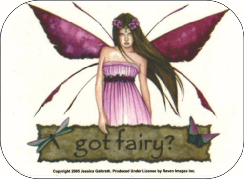 Got Fairy - Jessica Galbreth - Mini Sticker - 2" X 2 3/4"
