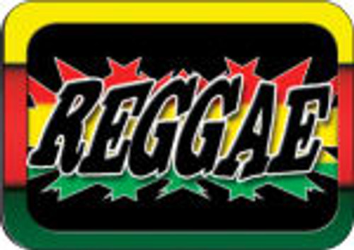 Reggae - Mini Sticker - 2" X 2 3/4"