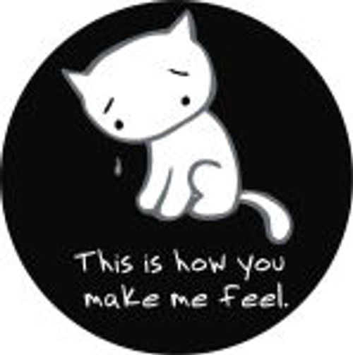 How You Make Me Feel  - Round Sticker - 2 1/2" Round