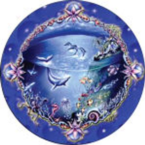 Underseas - Mike Dubois  - Round Sticker - 2 1/2" Round