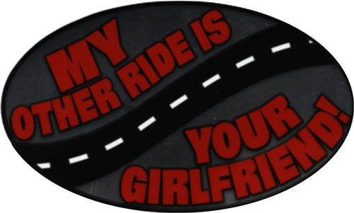 My Other Ride Is.... - Large - 4.5" x 6" - Sticker