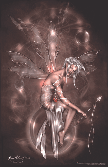 Orb Fairy by Rene Beirtempfel Fantasy Art Print Mini Poster- 11" x 17"