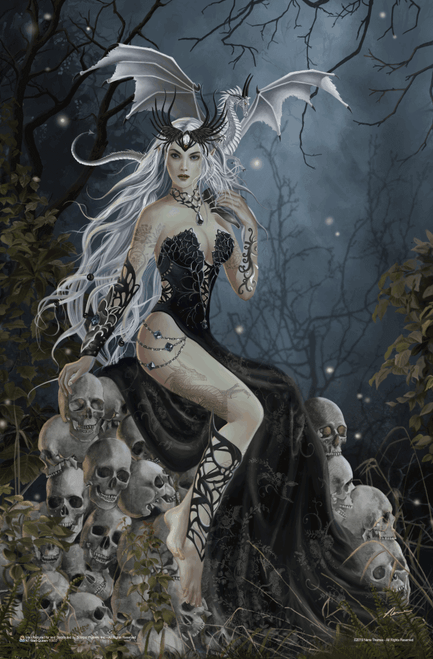 Mad Queen by Nene Thomas Mini Poster - 11" x 17" Mad Queen by Nene Thomas Mini Poster - 11" x 17"