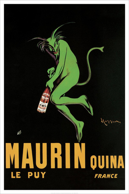Maurin Quina by Cappiello 1920 Poster - 24" x 36"