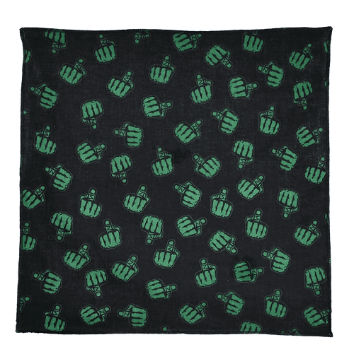 Bandana - Middle Finger - 21" x 21" - Cotton