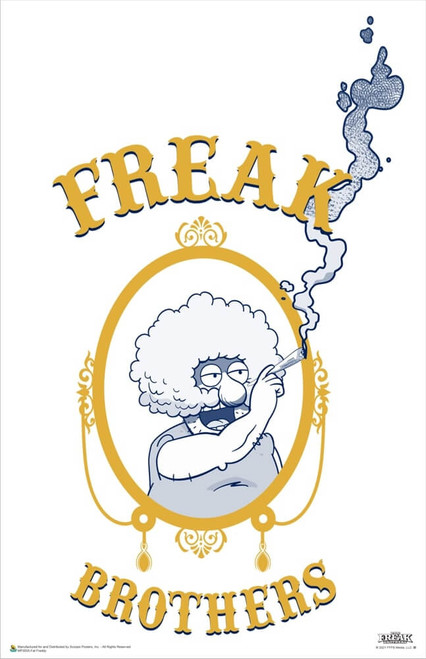 The Freak Brothers - Fat Freddy Poster 11" x 17"