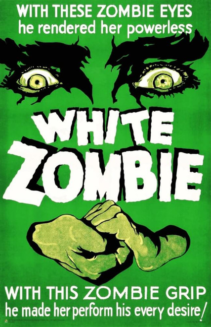 White Zombie - Vintage Movie Advertisement Mini Poster 11" x 17"