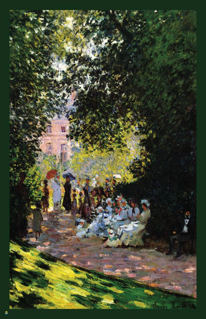 Claude Monet - Monceau Park Poster 11" x 17"