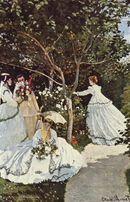 Claude Monet - Women in the Garden Poster 11" x 17"