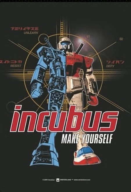 Incubus - Robot Fabric Poster - 30" x 40"