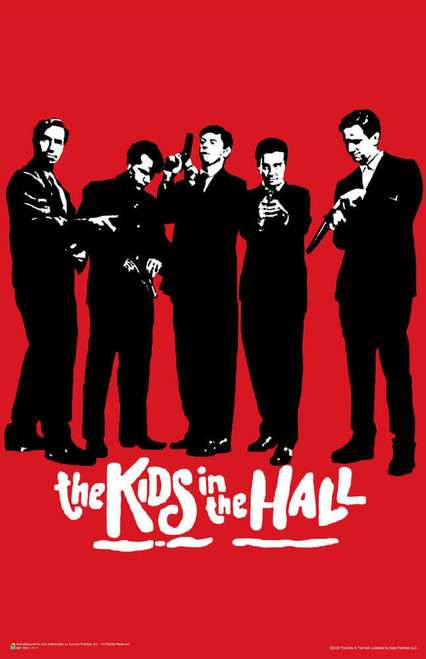 Kids in the Hall - Red Mini Poster 11" x 17"