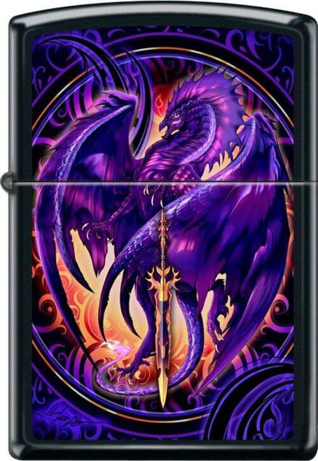 Netherblade Ruth Thompson - Black Matte Zippo Lighter