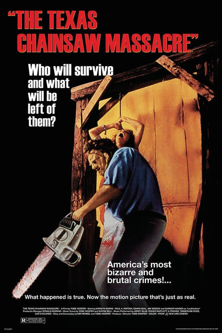 Texas Chainsaw Massacre - America's Most Brutal Poster - 24" x 36"