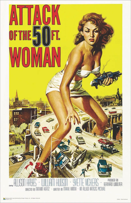 Attack of the 50 Foot Woman Mini Poster 11" x 17"