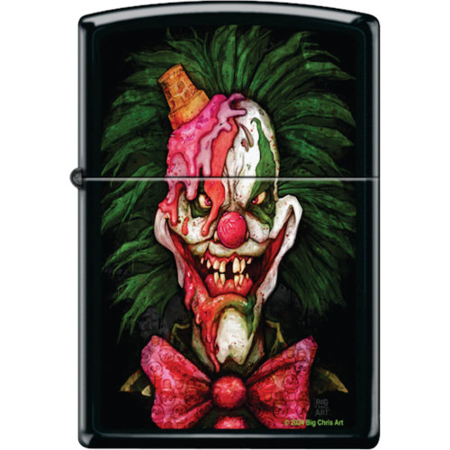 IScream by Big Chris Black Matte Zippo Lighter