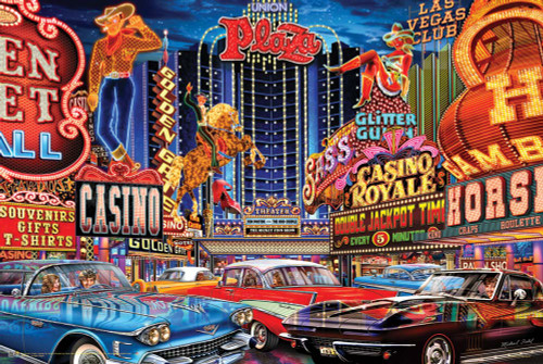 Vintage Vegas by Michael Fishel Poster - 36 x 24