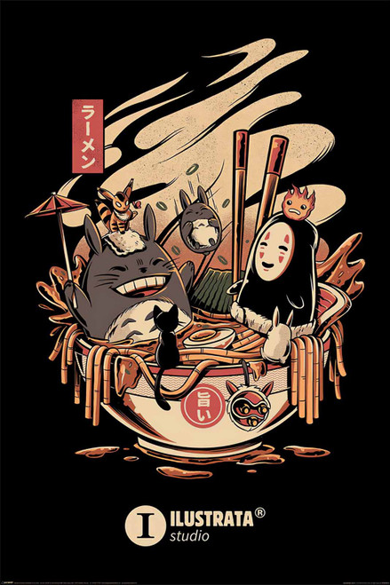 Illustrata The Great Ramen Poster - 24" x 36"