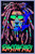 Image under blacklight of Rastafari Lion Black Light Poster