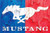 Mustang Logo Poster - 36" x 24"