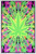 Heady Leaf Blacklight Poster - 23" X 35"