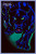 Image under blacklight of King of The Night Panther Black Cat Blacklight Poster