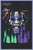 Evil Clown Face Blacklight Poster Image Under Blacklight