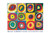 Wassily Kandinsky Concentric Poster - 36" X 24"