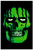 Green Zombie - Non Flocked Blacklight Poster - 24" X 36"