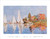 Monet - Boats at Agrentevil Mini Poster - 11" X 14"