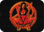 Devil Girl/Pentragram Large Sticker - 2 1/2" X 3 3/4"
