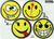 Smiley Face Variety - Large - 4.5" x 6" - Sticker